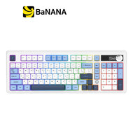 คีย์บอร์ดเกมมิ่ง Ajazz AK980 V2 LCD Cloud High Silent Switch by Banana IT