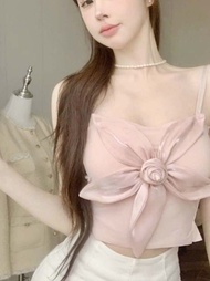 Áo Bara Nữ Hai Dây Bông HoaThời Trang Mới Tm Br04