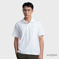 GALLOP : COTTON POLO SHIRTS เสื้อโปโลผ้า Cotton รุ่น GP9064 สี White - ขาว / ราคาปรกติ 1490.-
