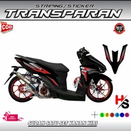 Vario 125 150 GEN 2 V4 MOTORCYCLE UV TRANSPARENT STRIPING MOTIF STICKER