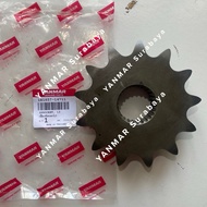 Sprocket 13 Yanmar EF393 EF494 RH170 RH190 rotary chain gear/. 1B1657-14711. Original Original