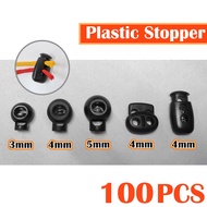(100PCS) Plastic Stopper String Bag Stopper Tali Seluar Stopper Cord Tracksuit