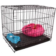 Rabbit wire mesh rabbit cage puppy cage small cat nest small convenient big dog iron mesh cage folding door stop