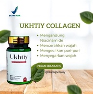 Ukhtiy Collagen - Skincare Minuman - minuman collagen pemutih Ukhtiy Collagen Drink Pemutih Badan