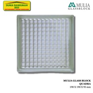 MULIA Glass Block 20X20 Quadra Mulia Glass Block