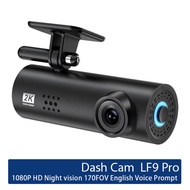 【ราคาเคลียร์สต๊อก】NF-LF9 PRO Dash Cam สำหรับรถยนต์ Wi-Fi เครื่องบันทึกวิดีโอ HD Night Vision SONY 30