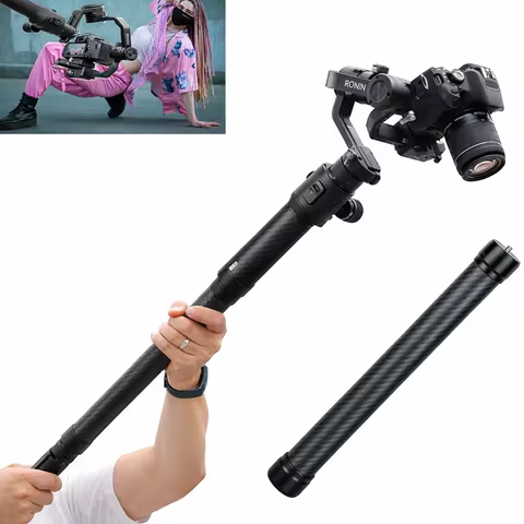 Carbon Fiber Extension Monopod Pole for DJI Ronin S SC RSC2 Zhiyun Camera Gimbal Stabilizer Accessor