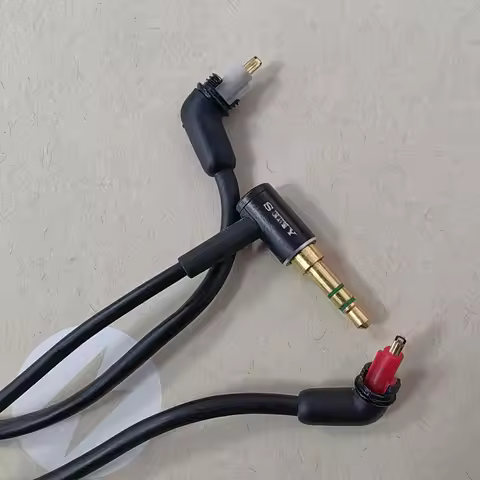 EXK Audio cable for SONY MDR-EX1000 EX800 EX600 MDR-7500 Series 4ft 3.5mm earplug