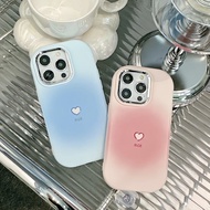 Retro Blush Heart Silicone Case For SAMSUNG AO2 A02S A03 A04 A04E A04S A05 A05S A06 A7 A10 A10S Soft