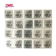 01 PCS INTEL CORE LOGO STAMPS I3 I5 I7 I9 GENERATION 10, GEN 10 - INTEL CPU STAMPS FOR PC LAPTOP - S