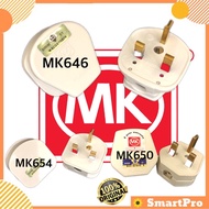 MK Heavy Duty 13A Fused 3 Pin Plug Top Uk Type 13A 3 Pin Plug Top 13A Plug Top Sirim Approved