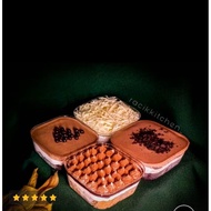CH-7575 Pudding Cup, 10 pcs Mika Dessert Box/ Tiramisu Pudding Cake Packaging/