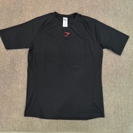 Gymshark Quick-Dry Compression Shirt Elastic Short Sleeve Sports Fitness Training Men T The shirt ha