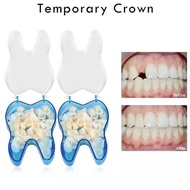 Temporary Crown Gigi Palsu Penambal Ompong Gigi Gusi Mahkota Veener