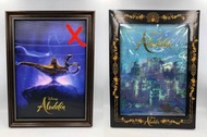 超靚❗️🇯🇵日本直送 迪士尼 阿拉丁 Disney Aladdin 3D掛畫