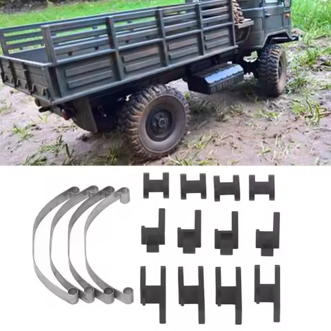 RC Leaf Spring Suspension Alluminum Alloy Leaf Spring Suspension Bar Fit For WPL B4 24 1/16 RC Car B