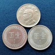 Koin asing Taiwan 1 Yuan