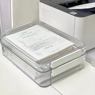 Document Storage Box, Organizing Box, Document Storage Box, Large Capacity A4 Paper Storage Box