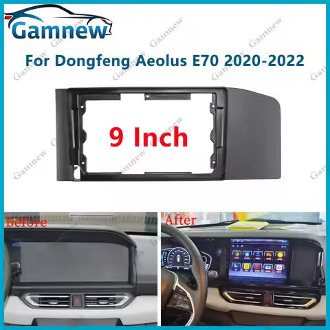 Car Frame Fascia Adapter Canbus Box Android Radio Dash Fitting Panel Kit For DFSK Fengshen E70 Dongf
