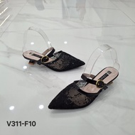 Valerie 3cm lace mules heels 35-40 V311-F10