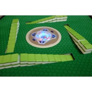Foldable Automatic Mahjong Table - Rollercoaster - Space Blue/White (#42)  (12 MONTHS seller’s warranty)