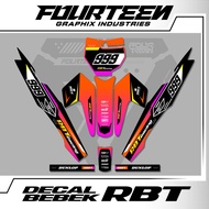 RBT Duck Decal - Modified RBT Trill Trabas 02 Duck Striping Variation Sticker