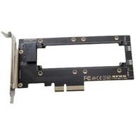 優選+好品質2U半高擋板PCIe 4.0 3.0 x4轉to EDSFF E1.S SSD轉接卡adapter