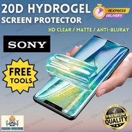 Hydrogel Screen Protector Sony Xperia XA2 XA1 XA XZ4 XZ3 XZ2 XZ1 XZ Mobile Guardian