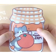 Mandarin jam squishy book diy (dah siap)