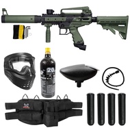 Tippmann Cronus Tactical Silver Paintball Gun Marker Starter Package