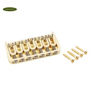 7 String Guitar Saddle Bridge Fixed Bridge for Electric Guitar/Strings Through Body Guitar Replaceme