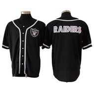 BASEBALL JERSEY RAIDERS PATCH EMBROIDERY UNISEX