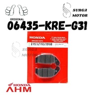 Rear Disc Brake Pads New CB150R LED Streetfire K15M CBR150R K45G K45N CB 150R CBR 150 R 06435-KRE-G3