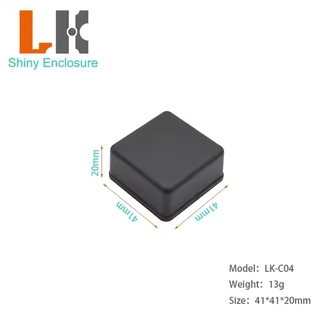 ABS Plastic Project Box 41x41x20mm DIY Electronic Wiring Box Enclosure Housing Instrument Case Stora