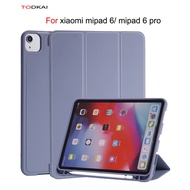 For Tablet Xiaomi Pad 6 Pro 11 inch 2023 inch Case with Pencil Holder Cover For Xiaomi Mi Pad  6 Pro casing