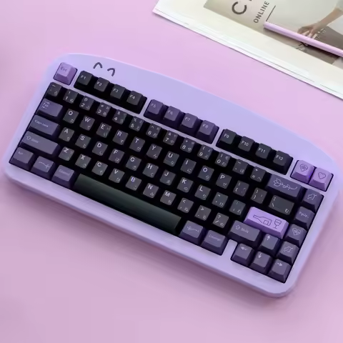 129 Keys GMK First Love Keycaps PBT Keycap Dye Sublimation Cherry Profile For Cherry MX Switch Mecha