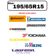 195/65R15 Blackhawk HH11 Hankook K435 Michelin XM2+ Yokohama ES32 Laufenn  LH41 Bridgestone EP150 Co