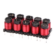 10pcs 50T 13uh-34uH Adjustable High-Frequency Ferrite Core Inductor Adjustable High Frequency Ferrit