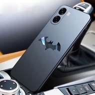 For OPPO A6X OPPO A6 Pro Phone Case Ultra Thin and Ultra Light Matte Slim Metal Bat Protector Cover 