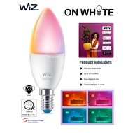 PHILIPS WIZ 4.9W C37 E14 470LM RGB DIMMABLE TUNABLE LED CANDLE SMART BULB