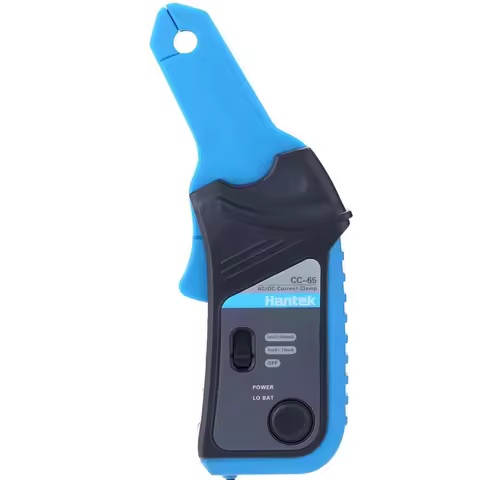 Hantek CC-65 AC/DC Clamp Meter Transducer For Digital Multimeter Oscilloscope 20KHz 20mA to 65A DC W