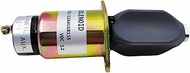 12V DC Fuel Stop Shut Down Solenoid 1751-12A6U1B1S5 SA-4259-12 31-0202 for Kubota 3A kit 70 82 MM En