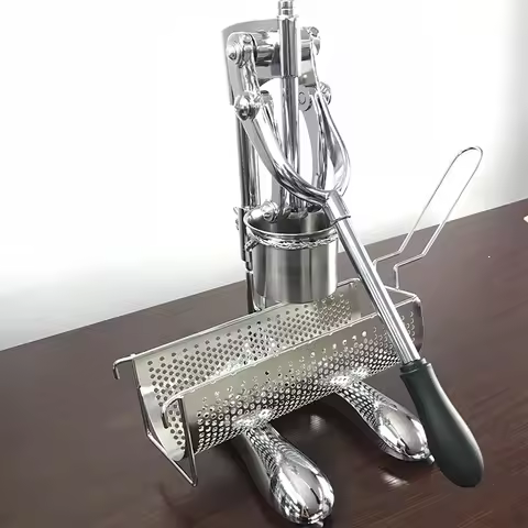 Super Long French Fries Makers Machines Stainless Steel Longest Footlong Mashed Potatoes Fried Chips