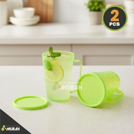 Serbu - 2 Pcs Nina Kristal PLS GG Plastic Cups - Lid Cups - Plastic Cups