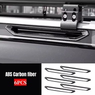 aihei สำหรับ Chery Jetour Traveler T2 2023 2024 แร็คหลังคารถ Trim Strip Cover การปรับเปลี่ยนภายนอกอุ