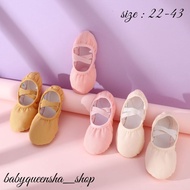 [READY] polos kode A2 sepatu ballet anak dewasa polos/sepatu ballet/sepatu bal