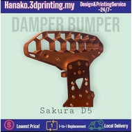 [3dprint] SAKURA D5DAMPER BUMPER RC 1:10  Hobbies Collections Games Remote Control Toys Accessories 