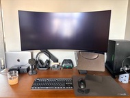 可議|新淨 LG UltraGear 39GS95GE-B 39” 曲面電競螢幕 OLED 800R 240hz 0.03ms