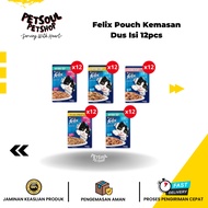 Purina Felix Wet 85gr Felix Wet Cat Food, Box of 12