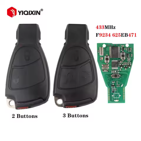 YIQIXIN For Mercedes Benz NEC B C E S SL ML MB CLK CL 3B 3BT 1996-2006 W204 W203 W211 W20 433Mhz 2/3